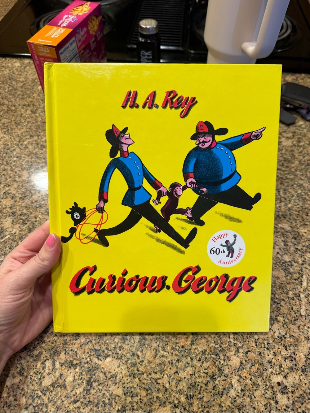 Curious George 60th anniversary book